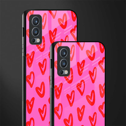 hot pink soul glass case for oneplus nord 2 5g image-2