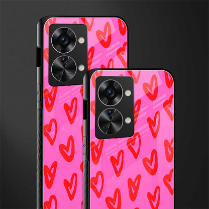 hot pink soul glass case for phone case | glass case for oneplus nord 2t 5g