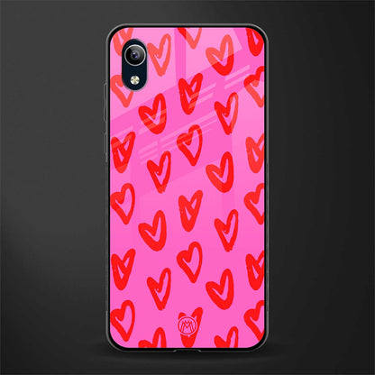 hot pink soul glass case for vivo y90 image