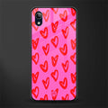 hot pink soul glass case for vivo y1s without fingerprint image