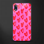 hot pink soul glass case for vivo y1s without fingerprint image