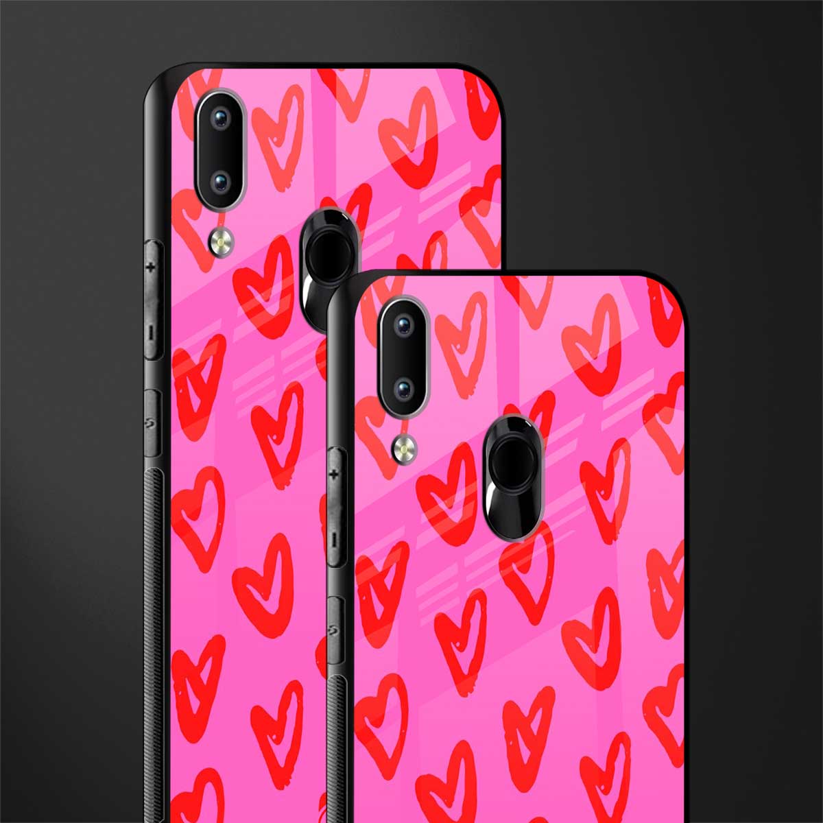hot pink soul glass case for vivo y91 image-2