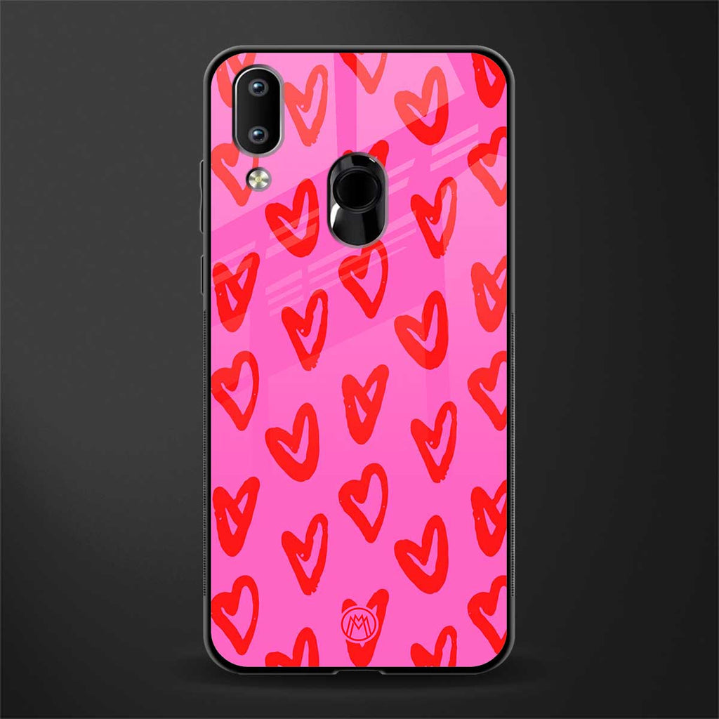 hot pink soul glass case for vivo y95 image