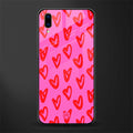hot pink soul glass case for vivo v11 pro image