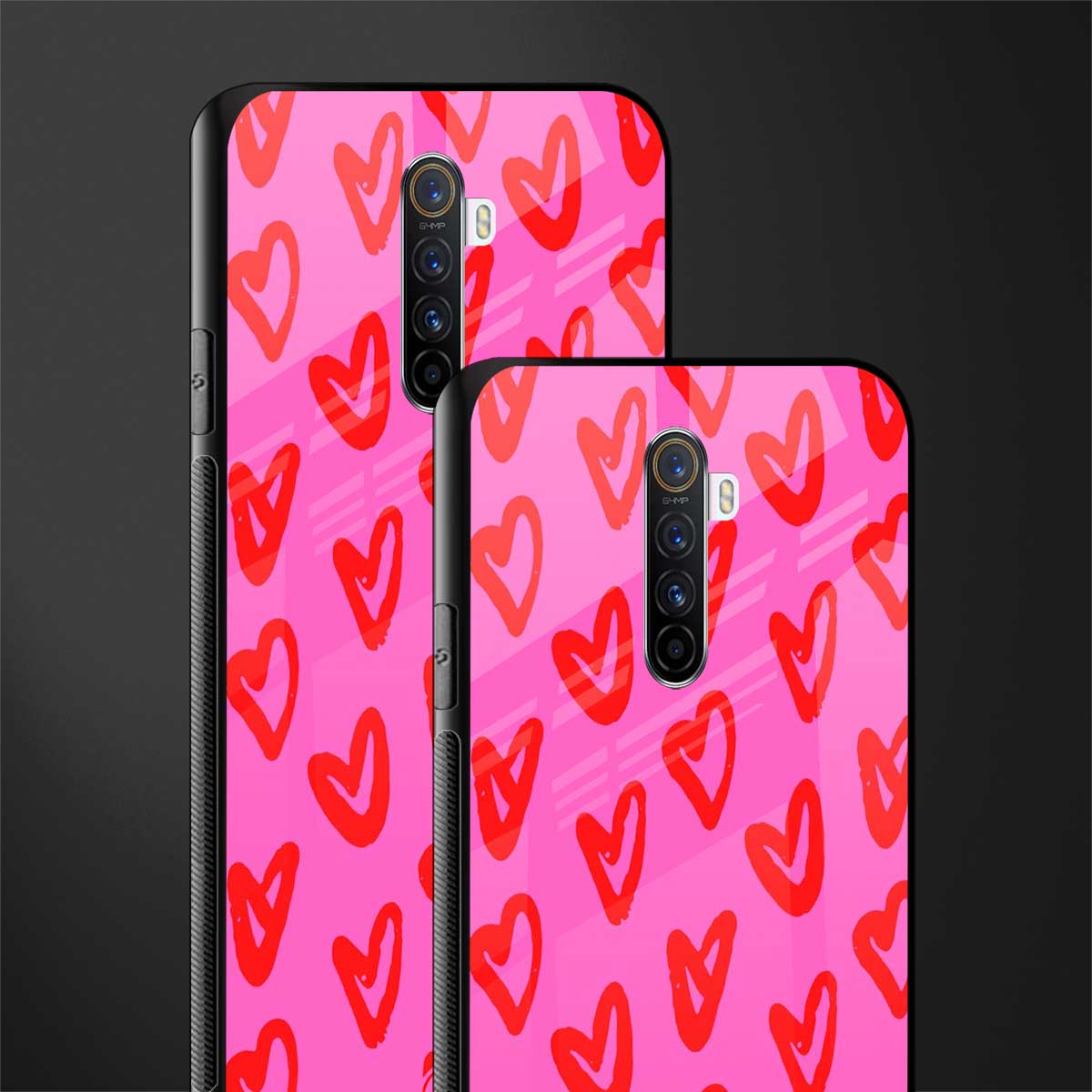 hot pink soul glass case for realme x2 pro image-2
