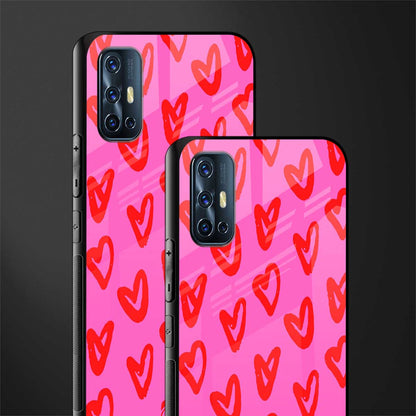 hot pink soul glass case for vivo v17 image-2