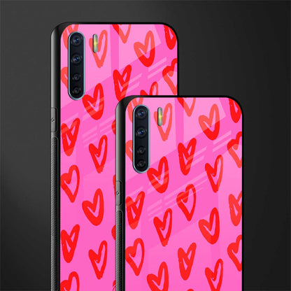 hot pink soul glass case for oppo f15 image-2