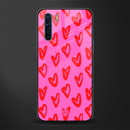 hot pink soul glass case for oppo f15 image