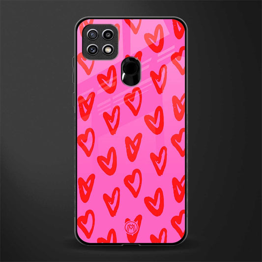 hot pink soul glass case for oppo a15 image
