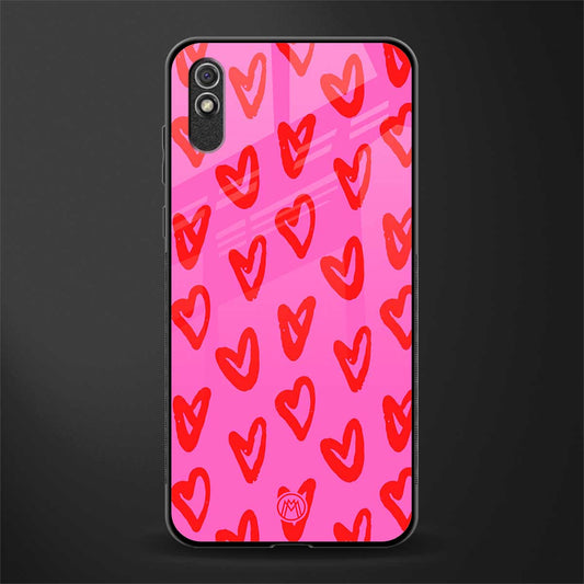 hot pink soul glass case for redmi 9a image