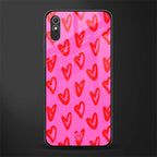 hot pink soul glass case for redmi 9i image