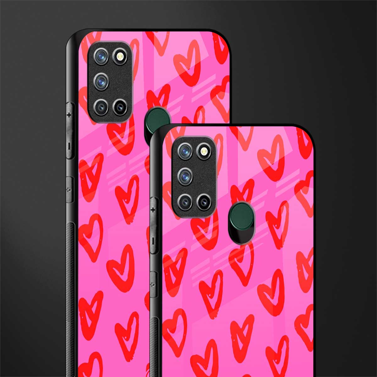 hot pink soul glass case for realme 7i image-2