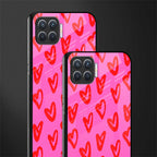 hot pink soul glass case for oppo f17 image-2