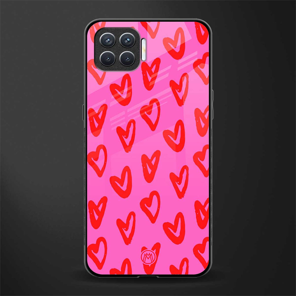 hot pink soul glass case for oppo f17 image