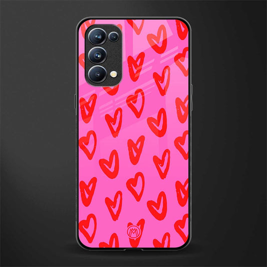 hot pink soul glass case for oppo reno 5 pro image