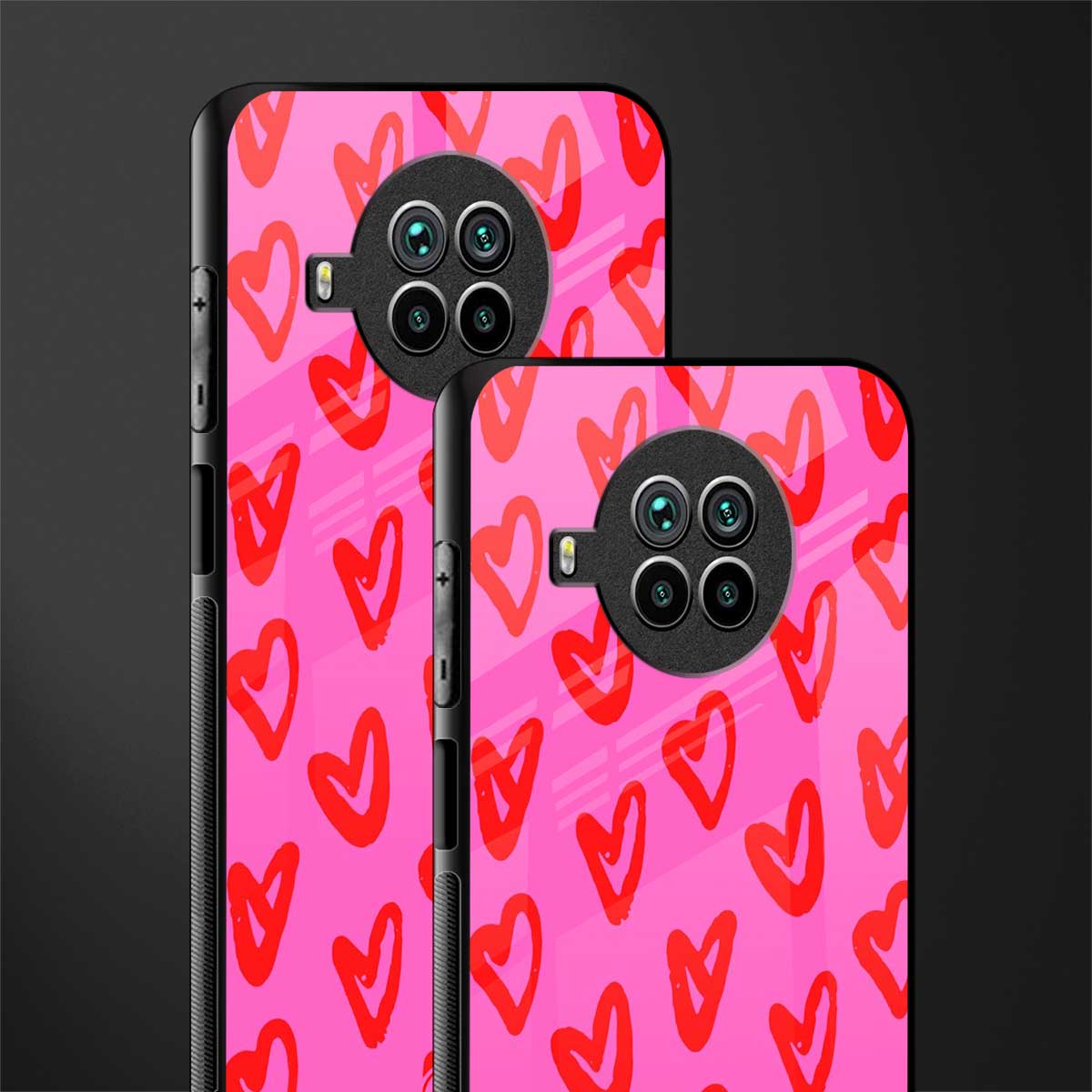 hot pink soul glass case for mi 10i image-2