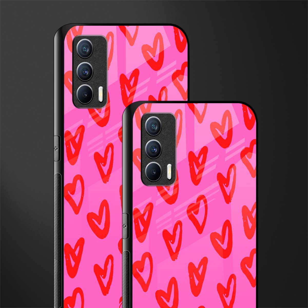 hot pink soul glass case for realme x7 image-2