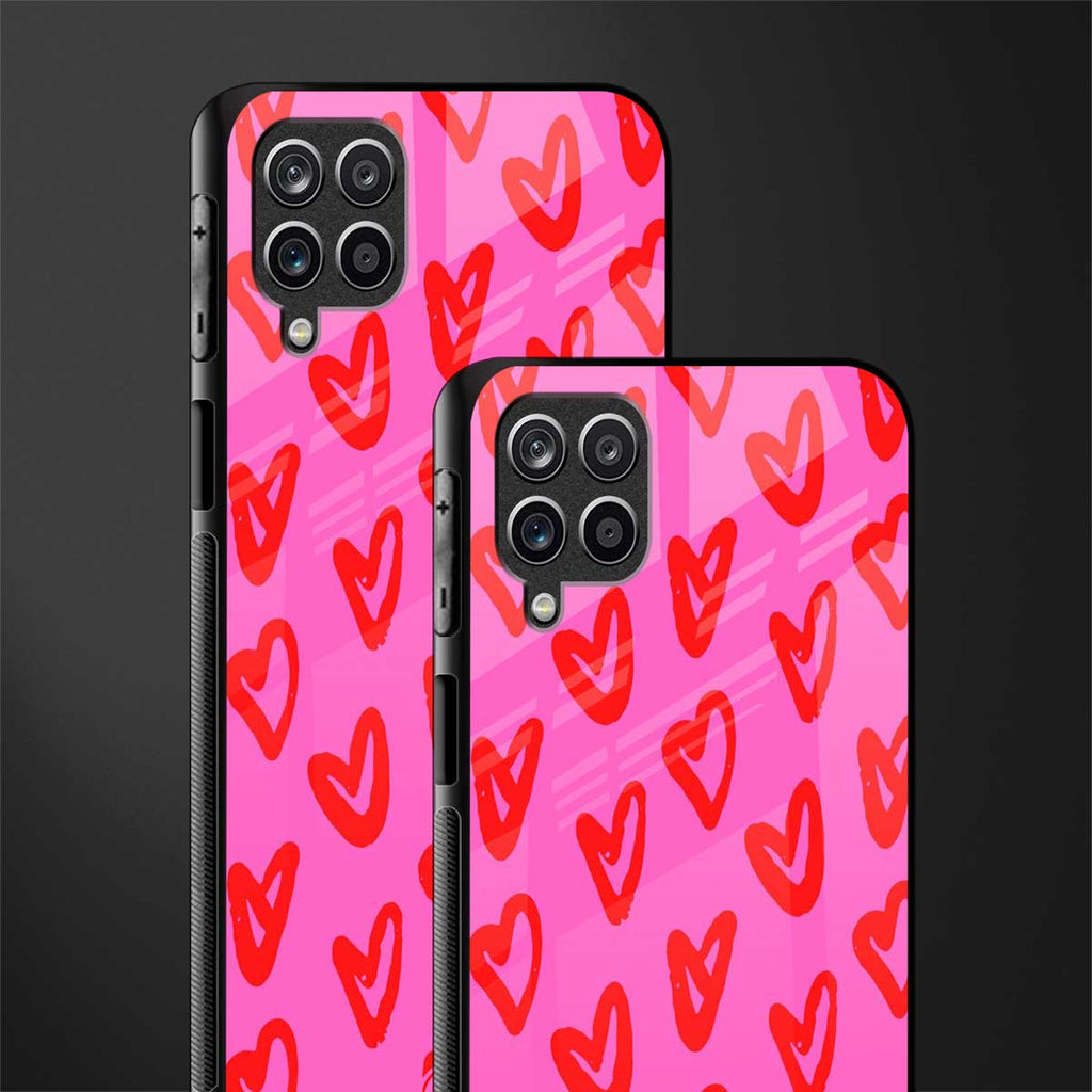 hot pink soul glass case for samsung galaxy a12 image-2