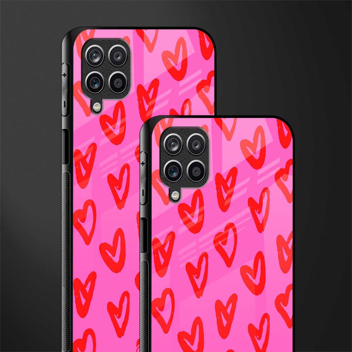 hot pink soul glass case for samsung galaxy m12 image-2