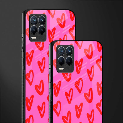 hot pink soul glass case for realme 8 4g image-2