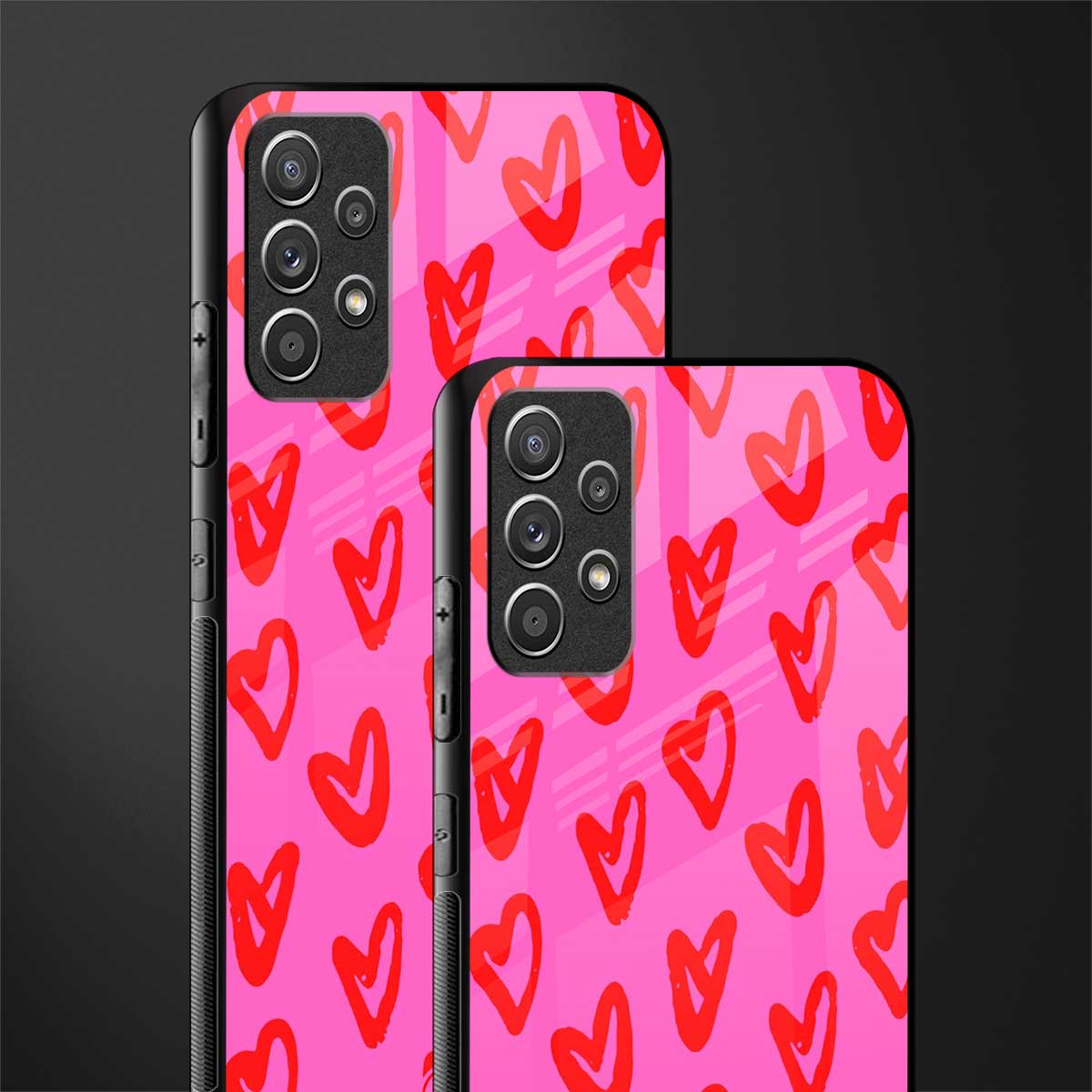 hot pink soul glass case for samsung galaxy a52 image-2