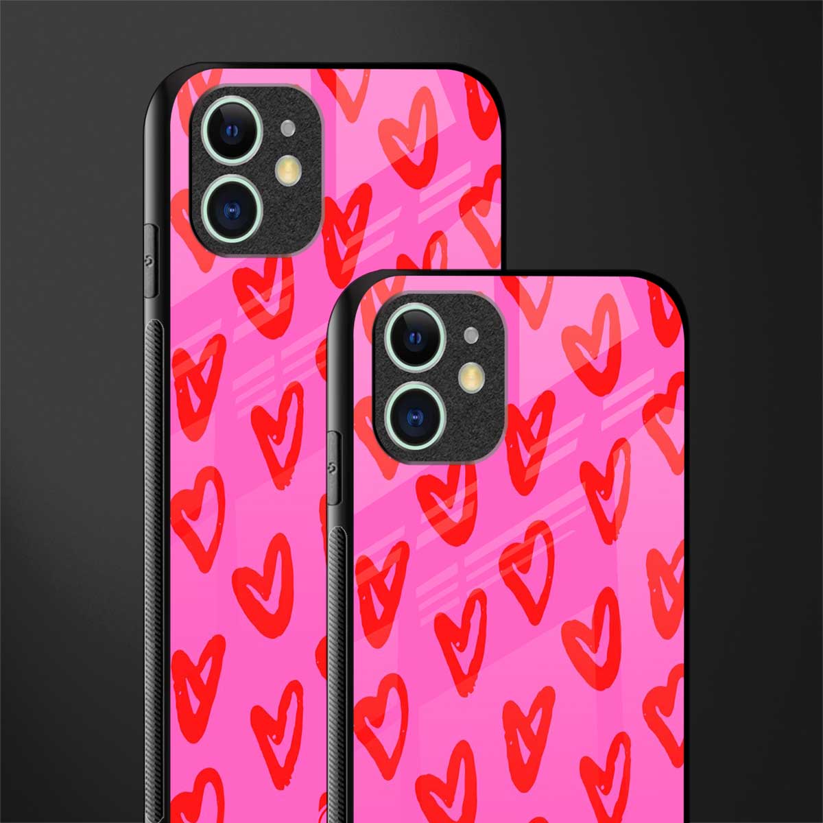 hot pink soul glass case for iphone 12 mini image-2