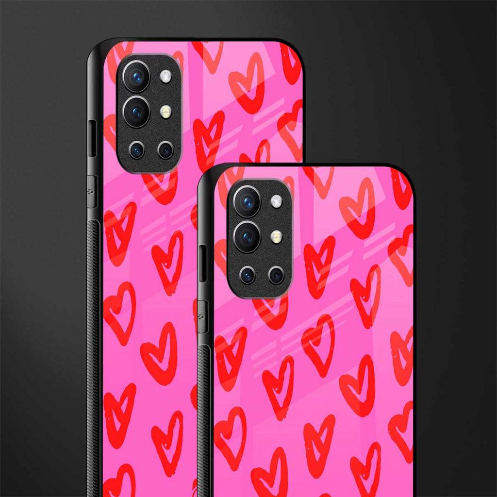 hot pink soul glass case for oneplus 9r image-2