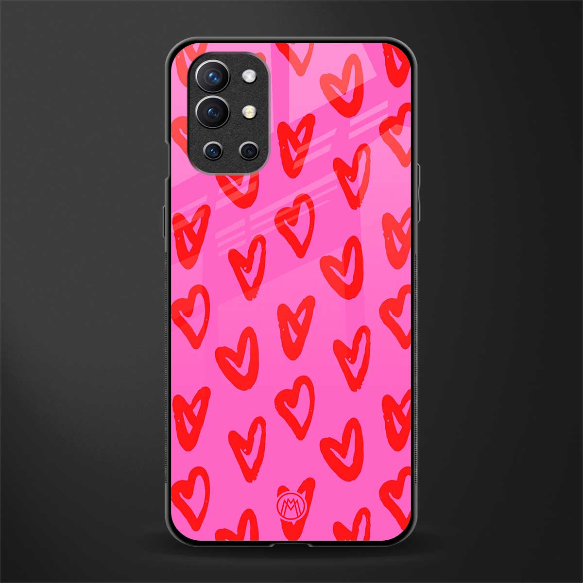 hot pink soul glass case for oneplus 9r image