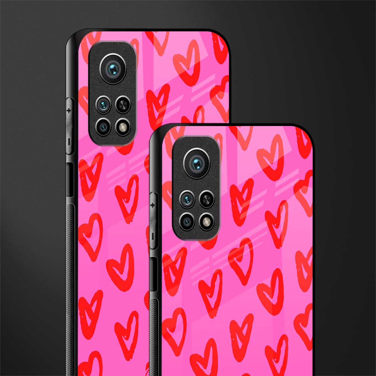 hot pink soul glass case for mi 10t 5g image-2