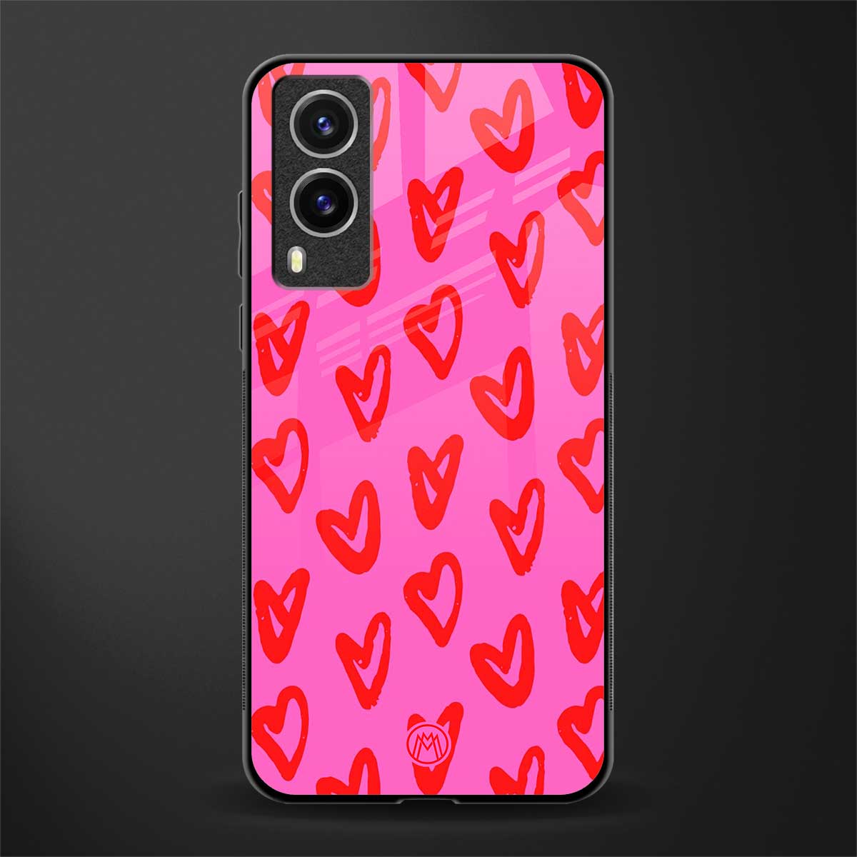 hot pink soul glass case for vivo v21e 5g image