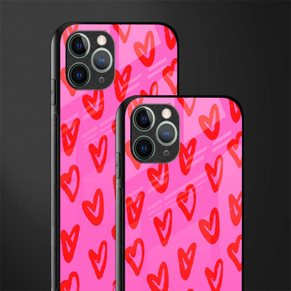 hot pink soul glass case for iphone 11 pro image-2