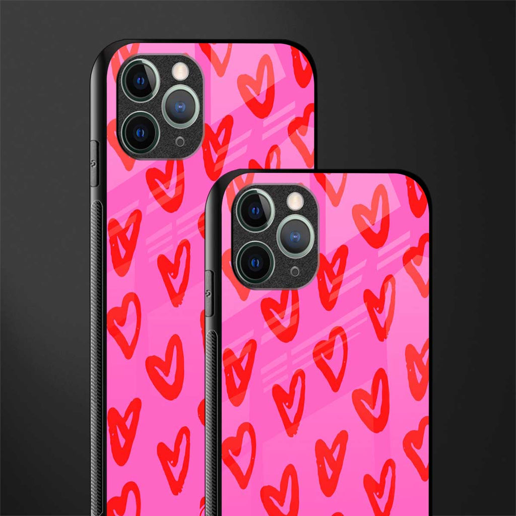 hot pink soul glass case for iphone 11 pro max image-2