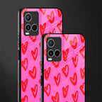 hot pink soul glass case for vivo y21t image-2