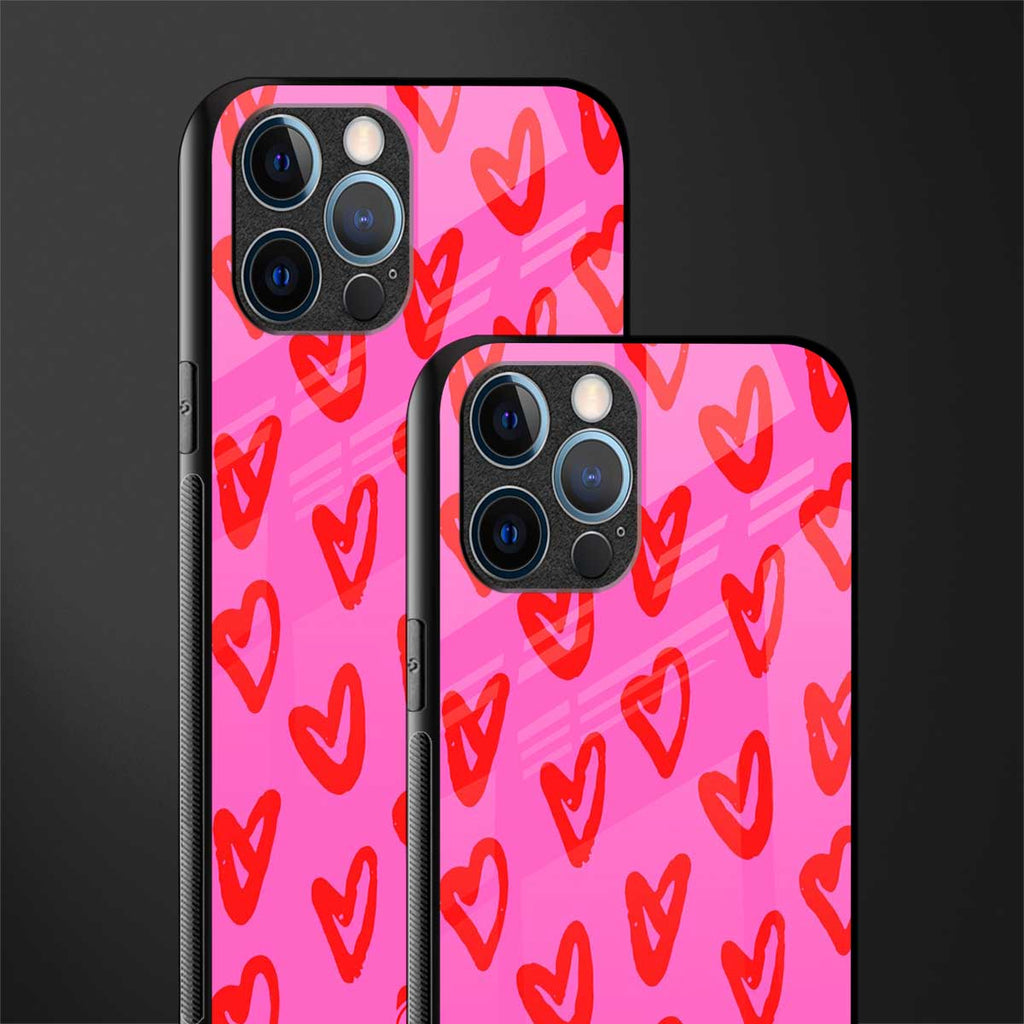 hot pink soul glass case for iphone 12 pro max image-2