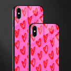 hot pink soul glass case for iphone xs max image-2
