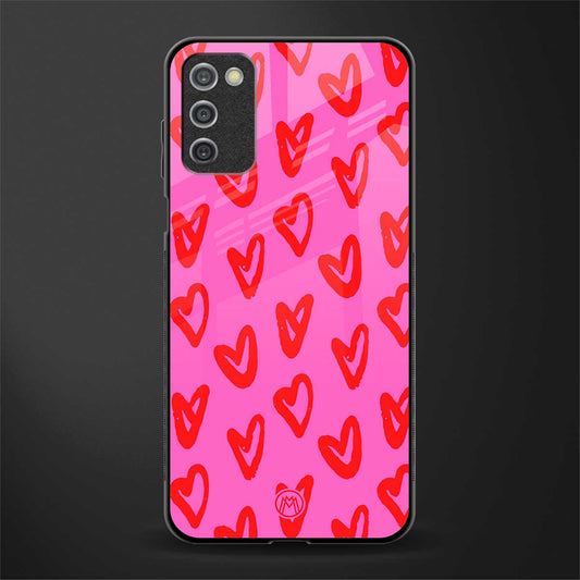 hot pink soul glass case for samsung galaxy a03s image