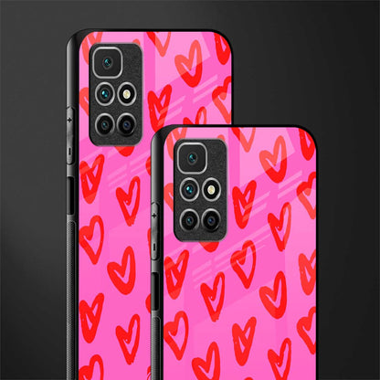 hot pink soul glass case for redmi 10 prime image-2