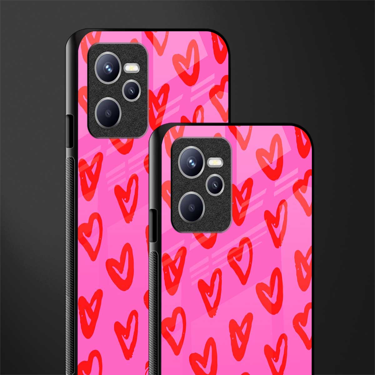 hot pink soul glass case for realme c35 image-2