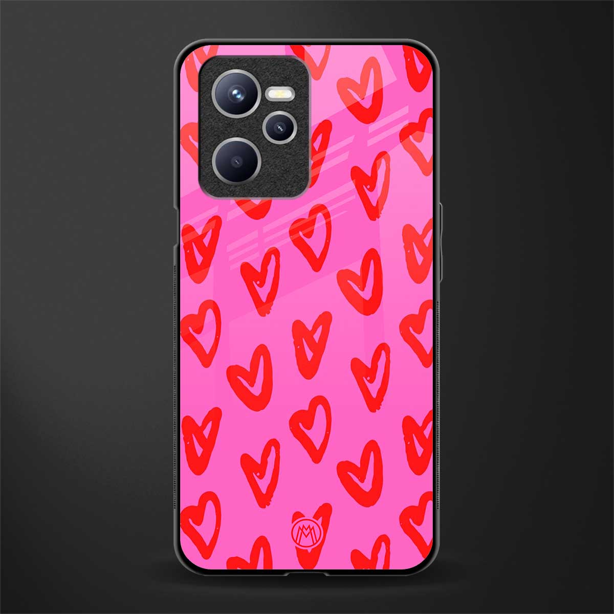 hot pink soul glass case for realme c35 image