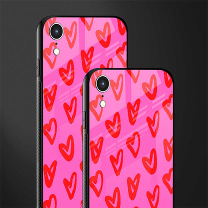 hot pink soul glass case for iphone xr image-2