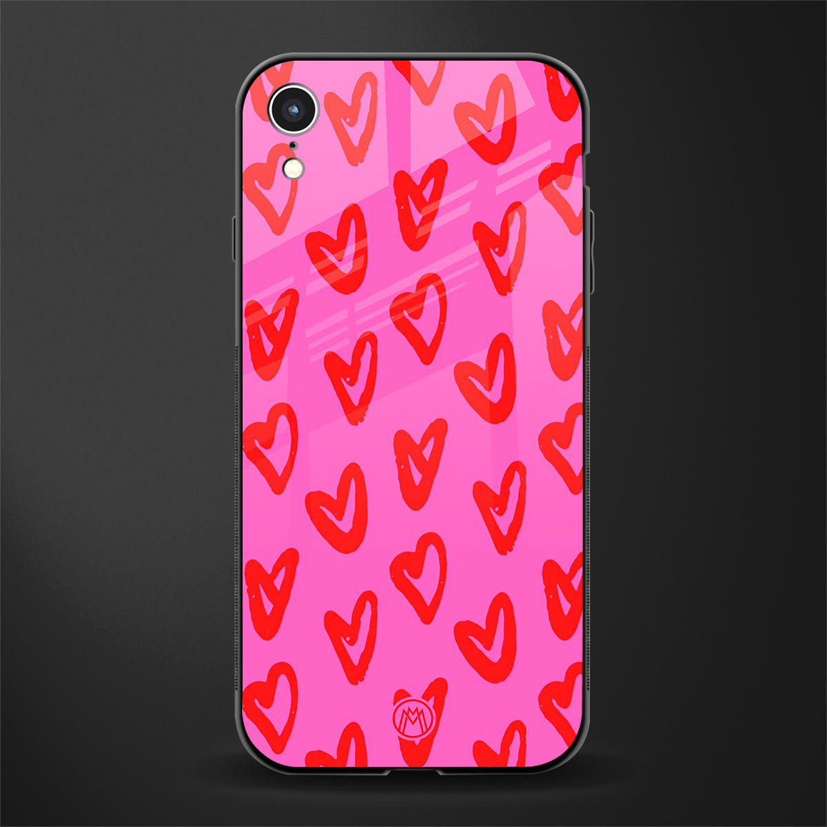 hot pink soul glass case for iphone xr image