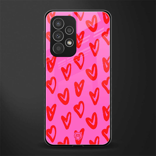 hot pink soul back phone cover | glass case for samsung galaxy a23