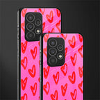 hot pink soul back phone cover | glass case for samsung galaxy a53 5g