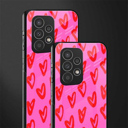 hot pink soul back phone cover | glass case for samsung galaxy a53 5g