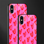 hot pink soul glass case for iphone xs image-2