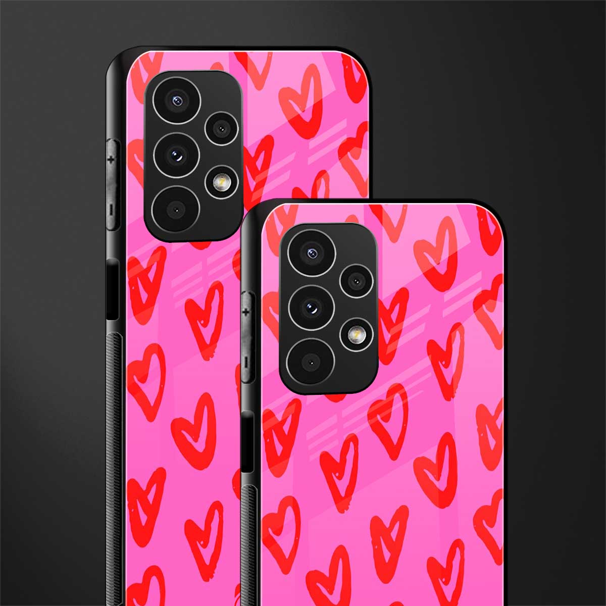 hot pink soul back phone cover | glass case for samsung galaxy a13 4g