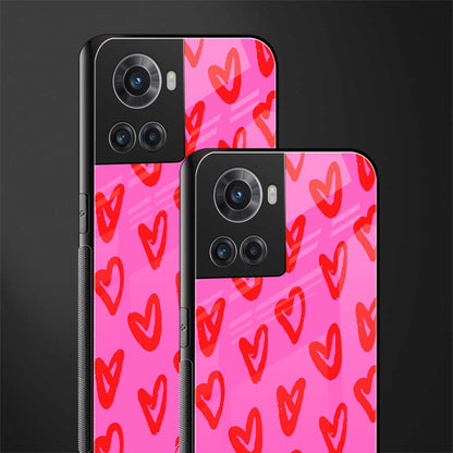 hot pink soul back phone cover | glass case for oneplus 10r 5g