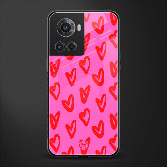 hot pink soul back phone cover | glass case for oneplus 10r 5g