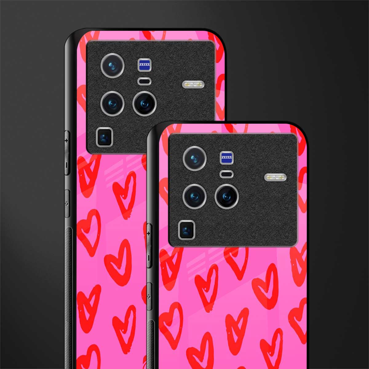 hot pink soul glass case for vivo x80 pro 5g image-2