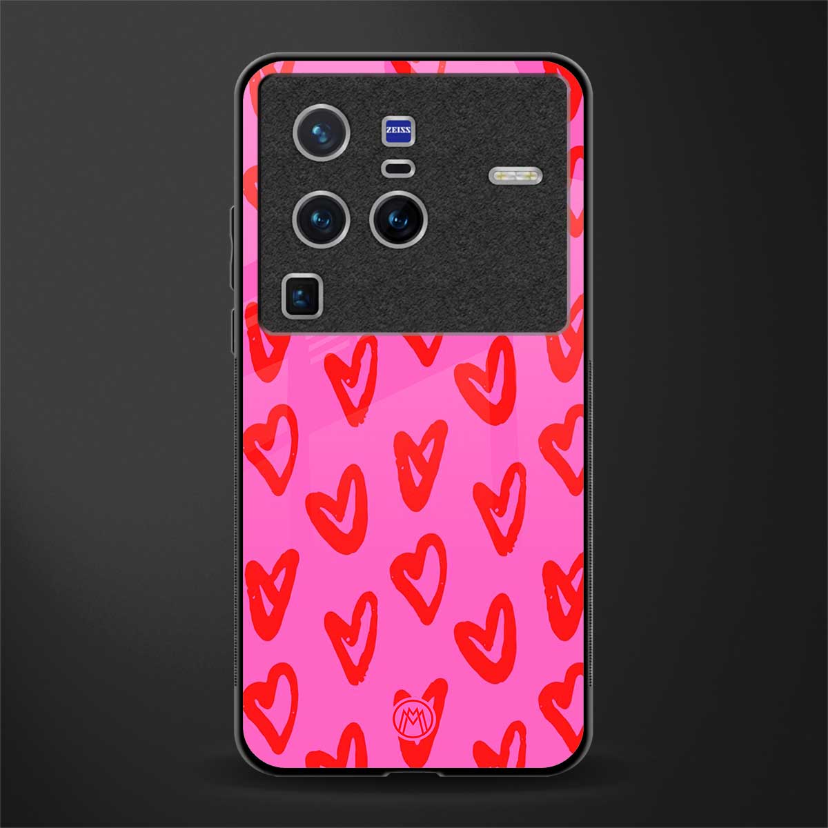hot pink soul glass case for vivo x80 pro 5g image